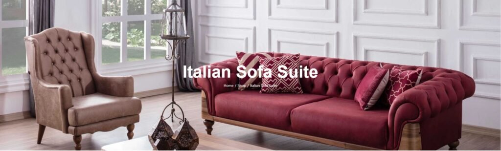 modern italian sofa