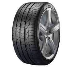 Pirelli P-Zero tyres showcasing advanced tread design for high-performance vehicles.