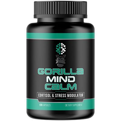 Calm Cortisol & Stress Modulator with KSM-66 Ashwagandha (120 Capsules) by  Gorilla Mind at the Vitamin Shoppe