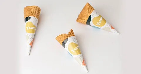 Custom Ice Cream Cone Sleeves