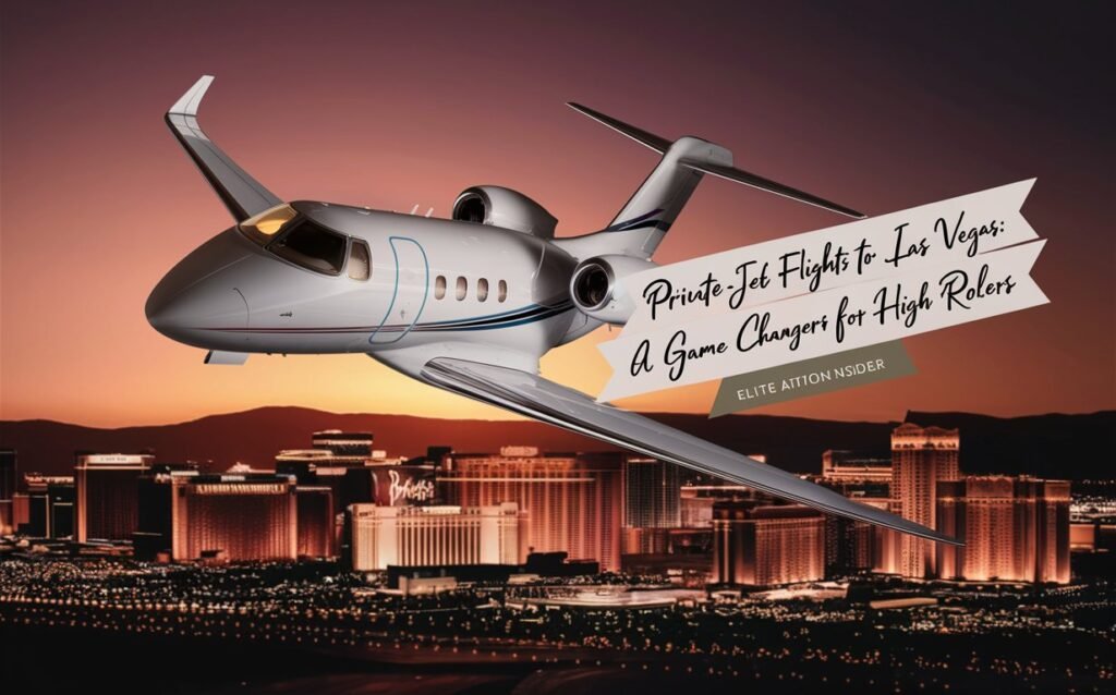 Private Jet Flights to Las Vegas: A Game Changer for High Rollers