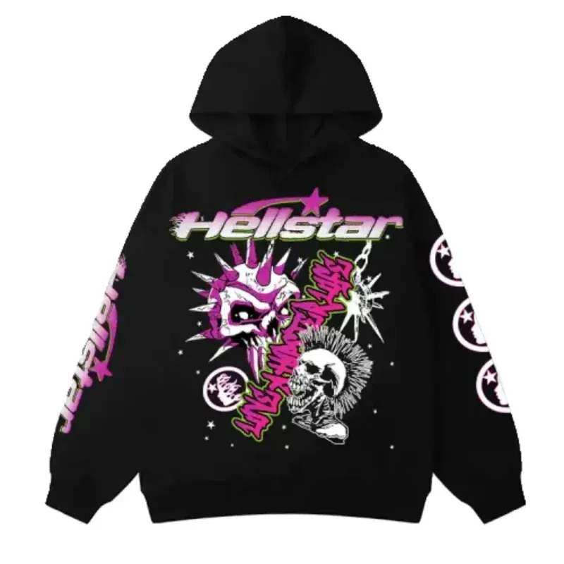 Hellstar Hoodie has become a trendsetting piece of streetwear